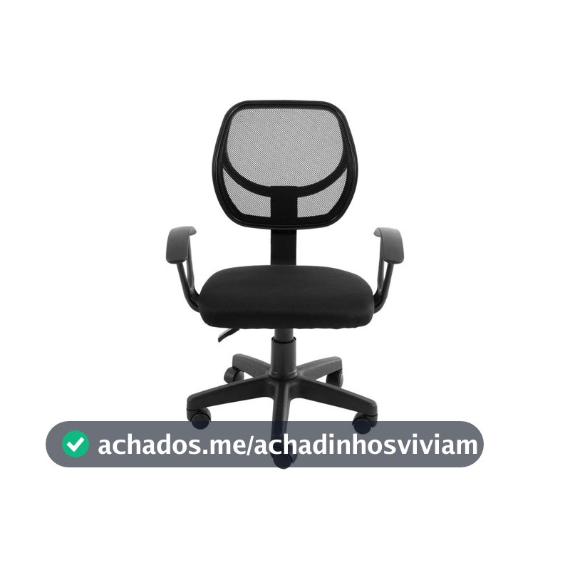 Cadeira de Escritório Diretor Giratória Preta