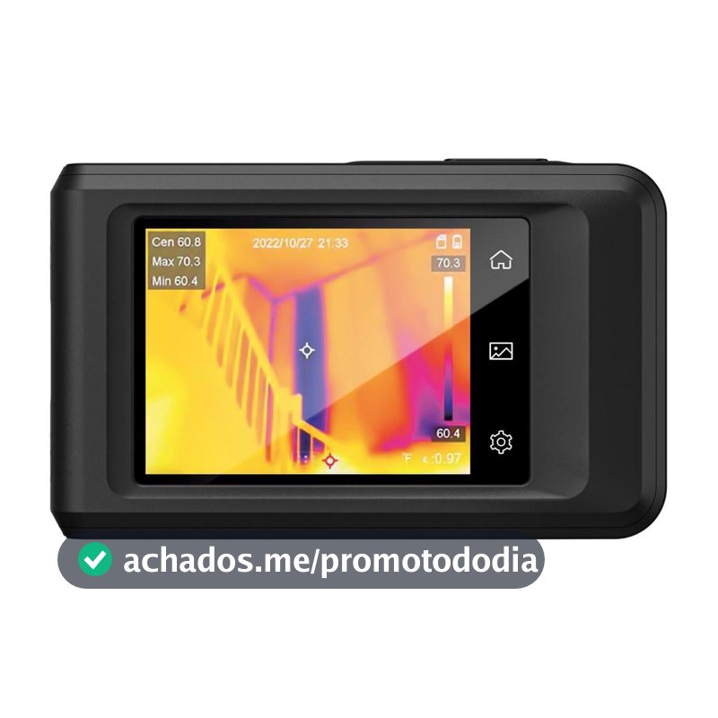 Câmera Térmica De Bolso 400c Super Ir Wifi Pocket2 Hikmicro