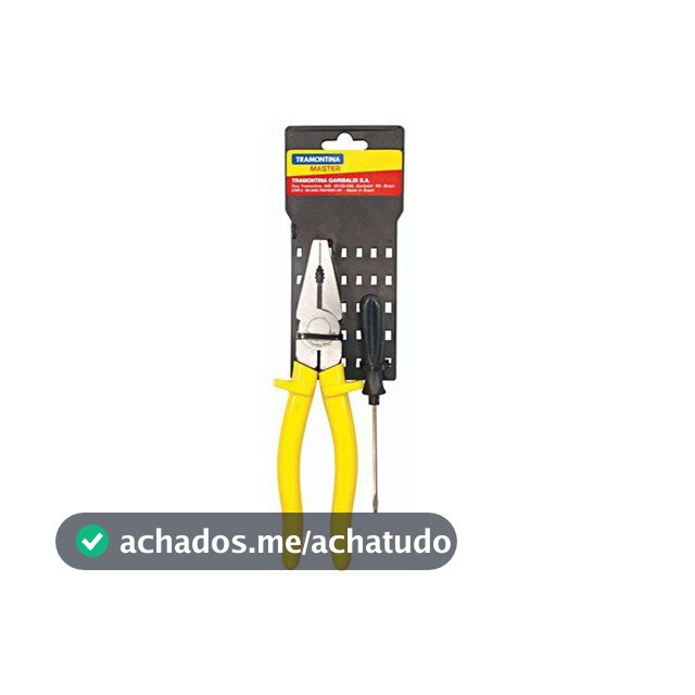 Alicate e Chave de Fenda Master Tramontina