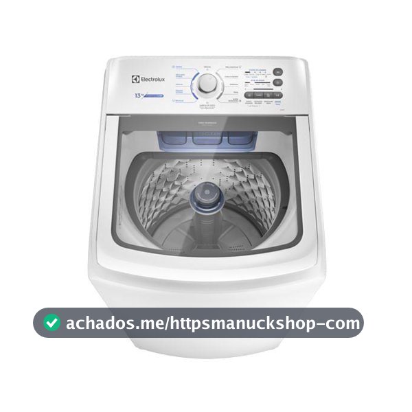 Máquina de Lavar Electrolux 13kg Branca Essential Care com Cesto Inox e Jet&Clean (LED13) - Máquina de Lavar - Magazine Axadinhos99