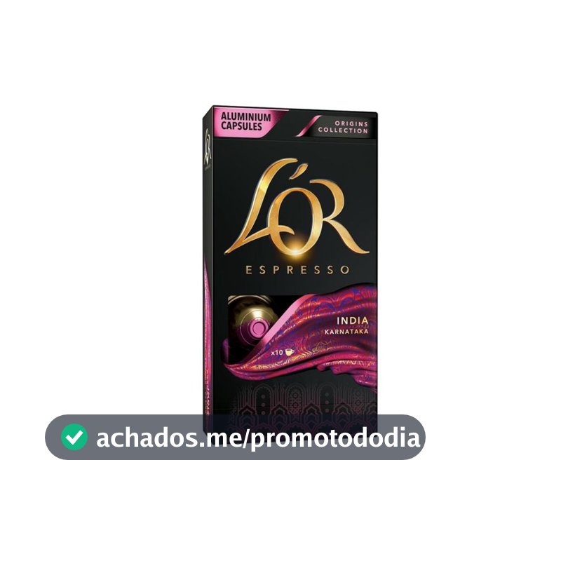Cápsula de Café Espresso Índia 10x5,2g Lor
