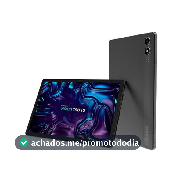 Tablet Positivo Vision Tab 10,1" 128GB 4GB RAM Android 13 Octa Core Wi-Fi 4G