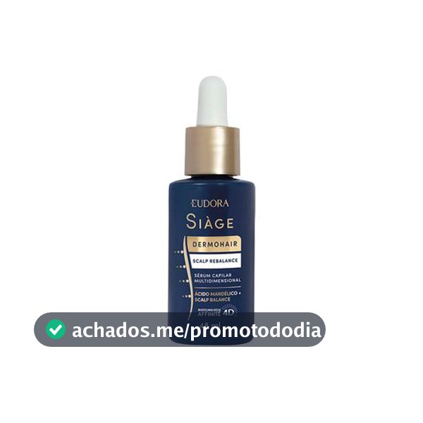 Sérum Capilar Eudora Siàge Dermohair Scalp Rebalance 48ml