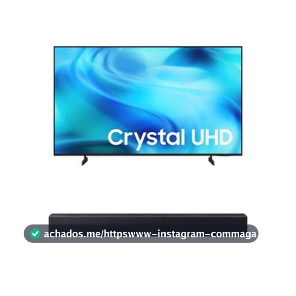 Samsung Smart TV 58" Crystal UHD 4K 2026 + Soundbar Samsung HW-B400F - Smart Tv - Magazine Ofertasdojersu