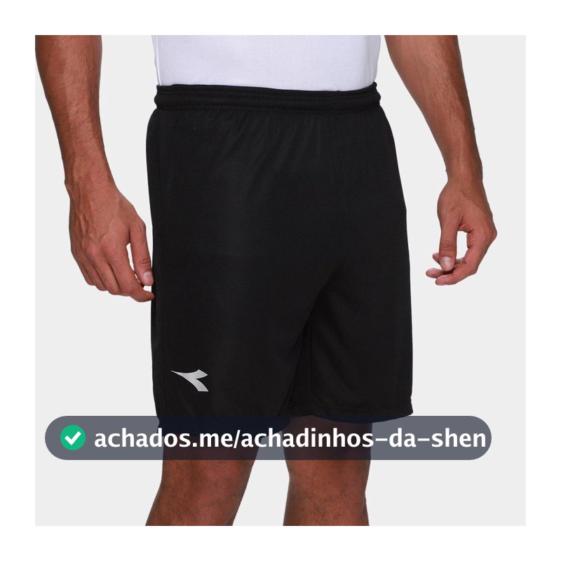 Kit Shorts Diadora Com 2 Peças Masculino