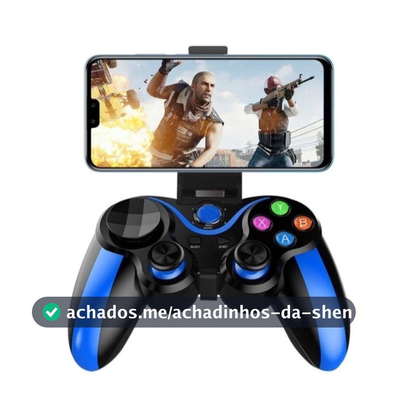 Controle Joystick G7 Bluetooth Universal suporte para Celular + cabo usb - Altomex - Controle para Celular - Magazine Palomadutra