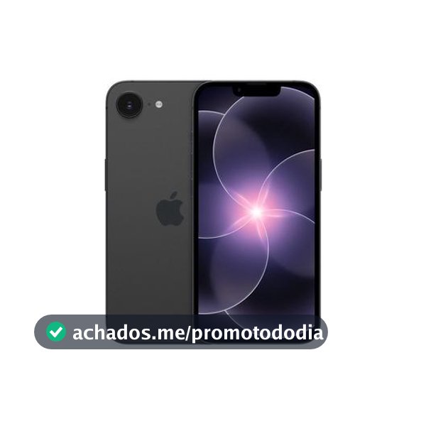 Apple iPhone 17e 256GB Preto 6,1" 48MP iOS 5G