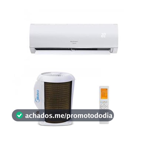 Ar Condicionado Split Hi Wall Springer Midea Airvolution 22.000 Btus Frio 220v R-32