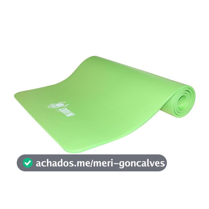 Tapete de Yoga 10mm mat pilates exercício Ioga NBR Odin Fit - Tapete para Yoga e Pilates - Magazine Sacafarelli