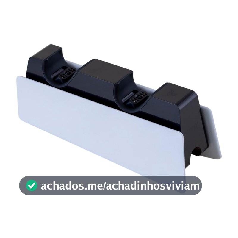 Base de Carregamento do Controle DualSense - para PS5 Sony Original - Acessórios Playstation - Magazine Sacafarelli