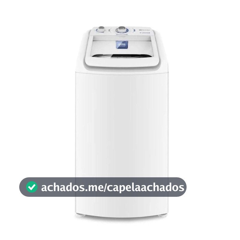 Lavadora de Roupas Electrolux 9kg 10 Programas de Lavagem Branco Efficient Care LED09