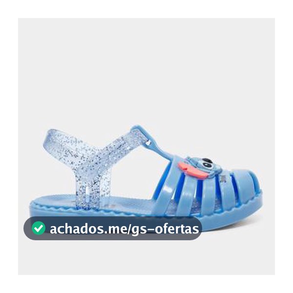 Sandália Infantil Disney Stitch Duo Menina - Sandália Infantil