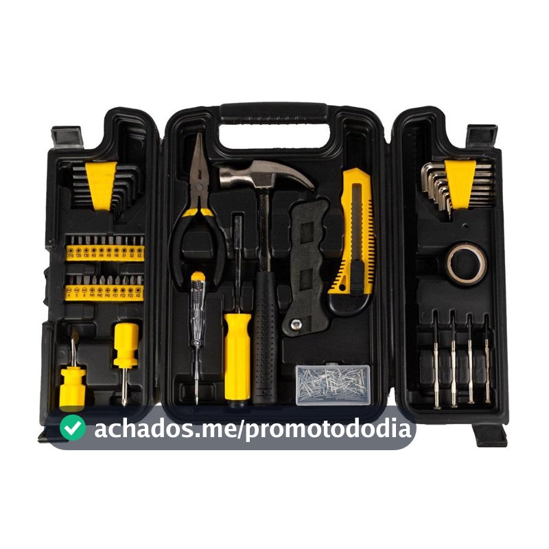 Kit Ferramentas Titanium 200 Peças Heavy Duty