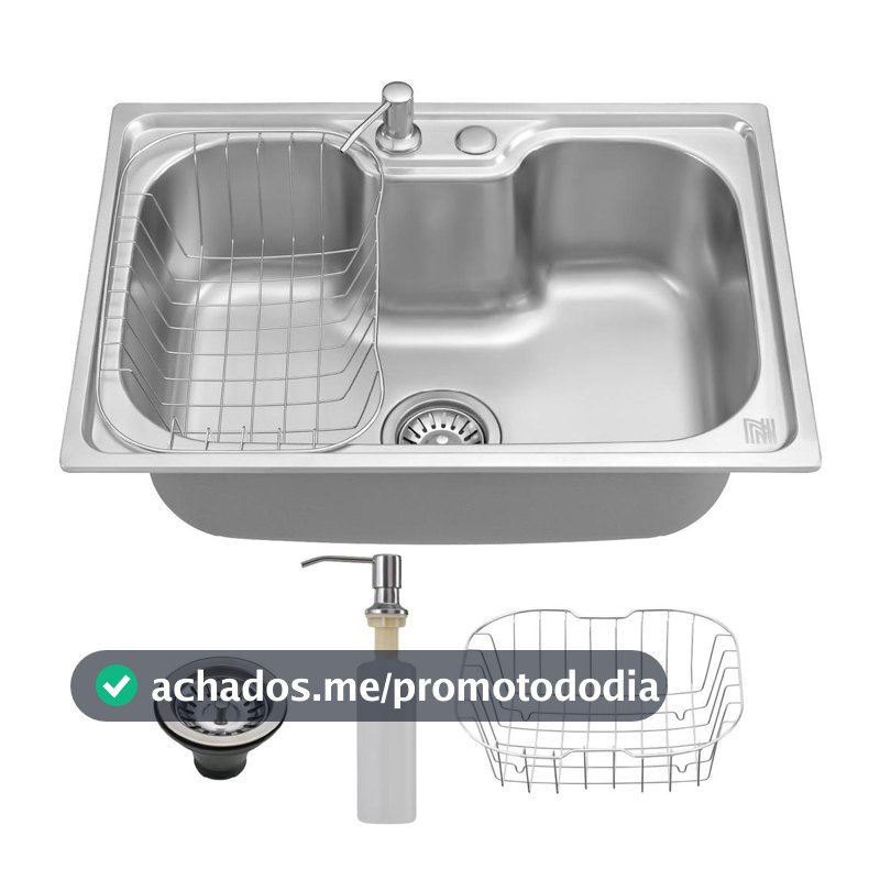 Cuba Cozinha Gourmet Pia Aço Inox Acessórios Embutir