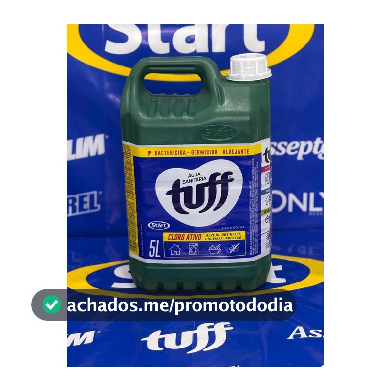 Cândida tuff 5l agua sanitária