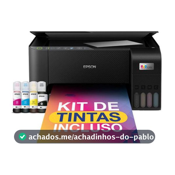 Impressora Multifuncional Epson Ecotank L3250