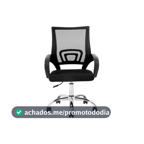 Cadeira de Escritório Diretor Giratória Preta