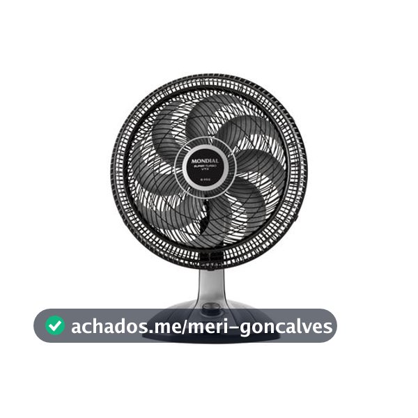Ventilador de Mesa Mondial VTX-40-8P Turbo 40cm 3 Velocidades