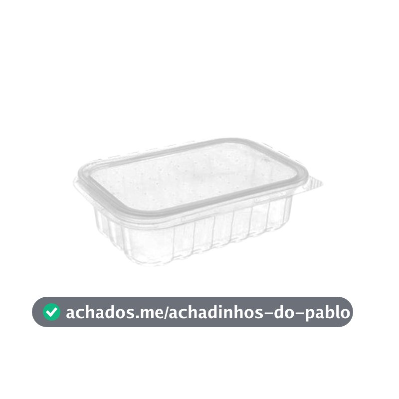 Conjunto Potes Marmita 24 Unidades 500ml Microondas Freezer