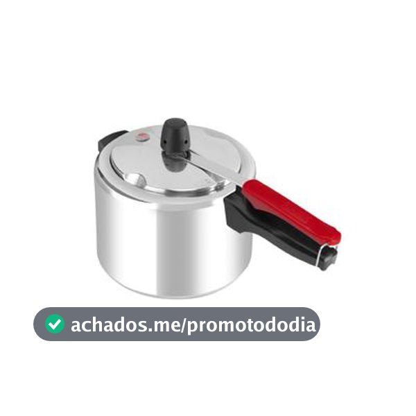 Panela de Pressão Clock 4,5L Prata Eco