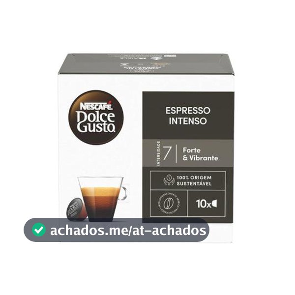 Cápsula de Café Nescafé Dolce Gusto Espresso Intenso 10 Cápsulas