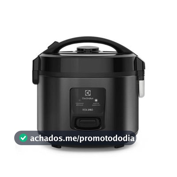 Panela de Arroz Elétrica Electrolux Efficient ERC10 2L 6 Xicaras por Rita Lobo 220V