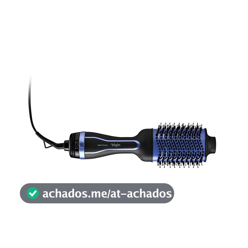 Escova Secadora Agile Glossy Elgin 1200w Bilvolt - Escova Secadora