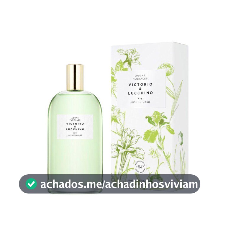Perfume Victorio &amp; Lucchino Aguas Florales Iris Luminoso Feminino Eau de Toilette 150ml