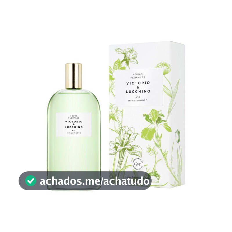 Perfume Victorio &amp; Lucchino Aguas Florales Iris Luminoso Feminino Eau de Toilette 150ml