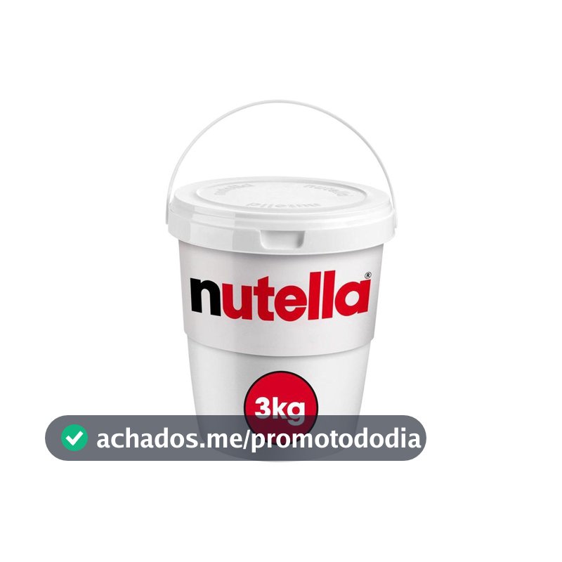 Creme de Avelã com Cacau Ferrero Nutella 3kg