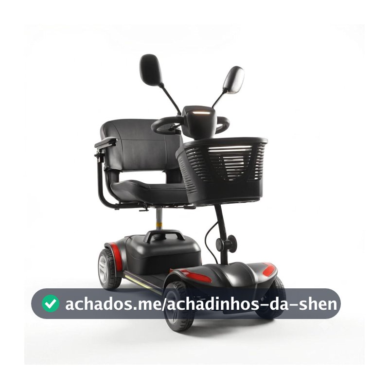 Cadeira de Rodas Scooter Elétrica Quadriciclo Confortável e Eficiente LB - Dellamed - Acessibilidade e Mobilidade Médica - Magazine In_2936609