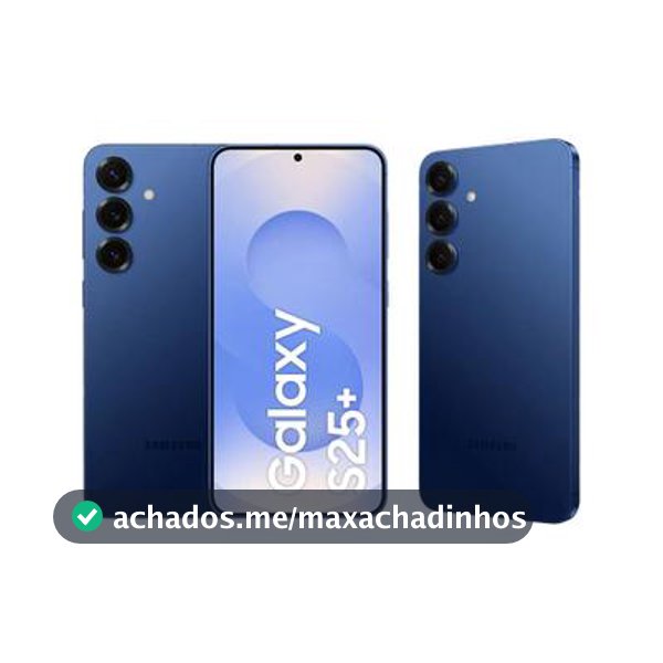 Celular Samsung Galaxy S25+ 5G, 512GB, 12GB RAM, Câmera Tripla de 50+12+10, Tela Grande de 6.7"