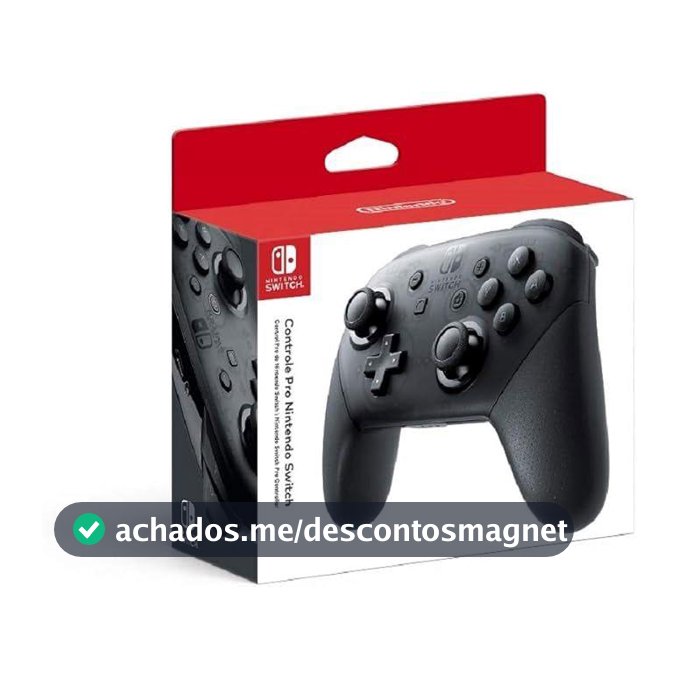Controle Nintendo Switch Pro, Preto