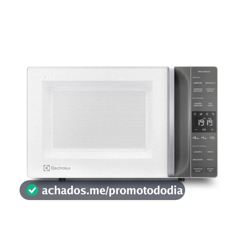 Micro-ondas Electrolux 23L Branco Efficient ME23B