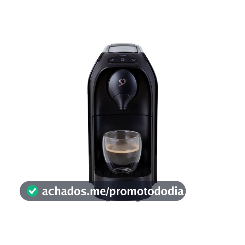 Cafeteira Espresso Passione Preta Automática - TRES 3 Corações - TRES – 3 Corações - Cafeteira Três Corações