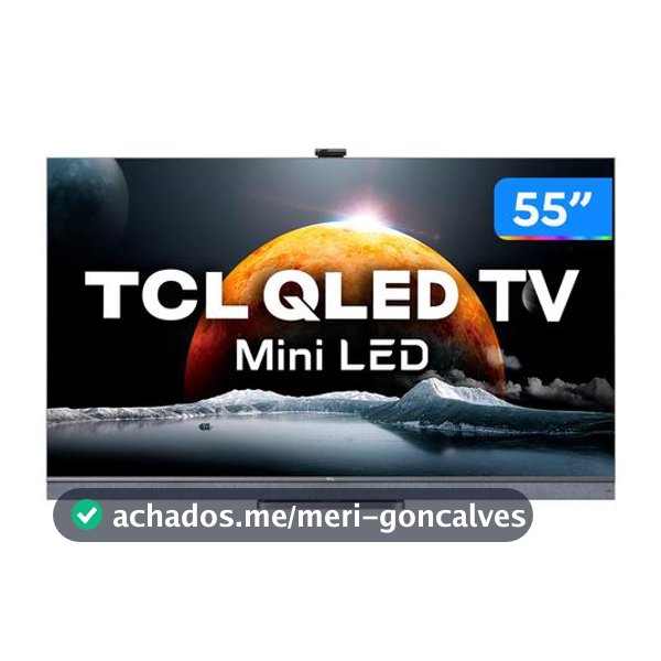 Smart TV 55”4K Mini LED TCL 55C825 VA 120Hz