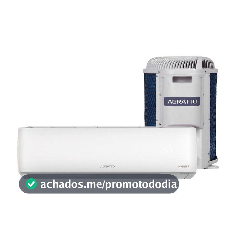 Ar-condicionado Split 9.000 BTUs Agratto Inverter Frio 19502E