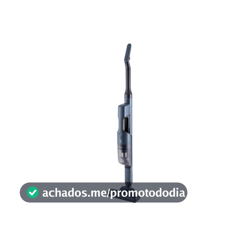 Aspirador de Pó 2 em 1 Electrolux sem Fio a Bateria com Filtro HEPA 90W Efficient ERG019