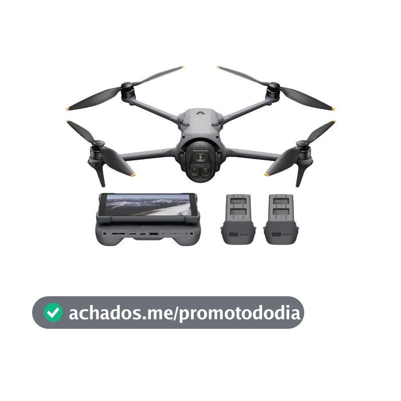 Drone DJI Mavic 4 Pro 512GB Creator Combo (Com tela e saída HDMI) BR- DJI064