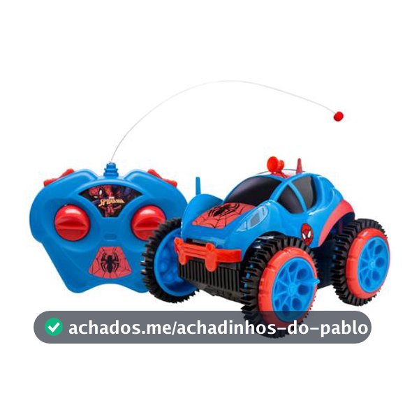 Carrinho Marvel Spider Man Spider Flip