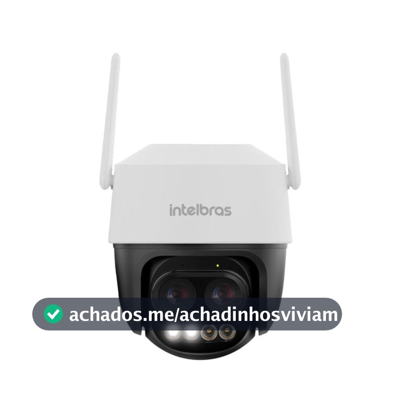 Câmera de Segurança Wi-Fi FHD IM7+ Zoom FC 4560070 Intelbras - Câmera de Segurança e Acessórios - Magazine In_2936609