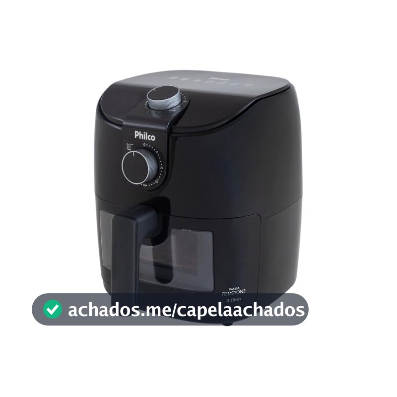 Air Fryer Philco PAF40A Preta 4L