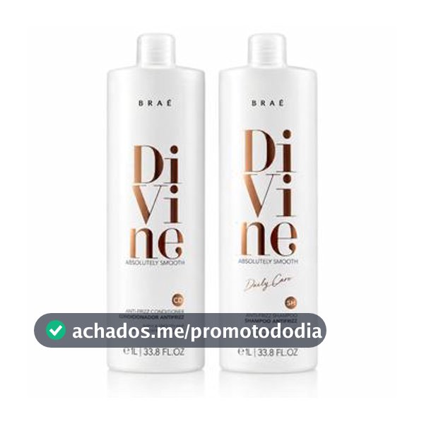 Kit Divine Hidratação - Shampoo + Condicionador 1L