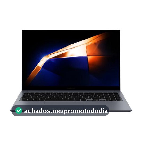 Notebook Samsung Galaxy Book4 NP750XGK-LG3BR Intel Core 5 8GB RAM 512GB SSD 15,6" Full HD Windows 11
