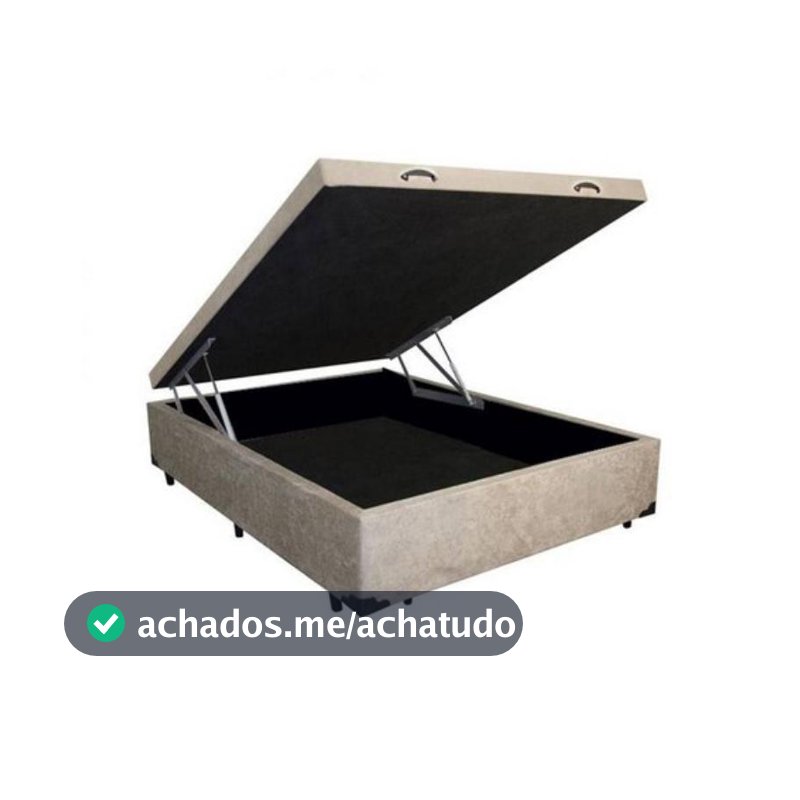 Cama Box Baú Casal 138 bege - Elite Sono - Cama Box - Magazine Graah