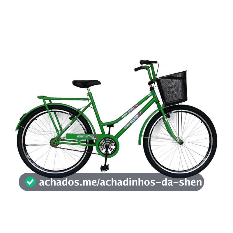 Bicicleta Aro 26 Retro Urbana Tropical Freios V Brake Rodas Alumínio Aero Reforçado - Bicicleta de Passeio - Magazine Sacafarelli