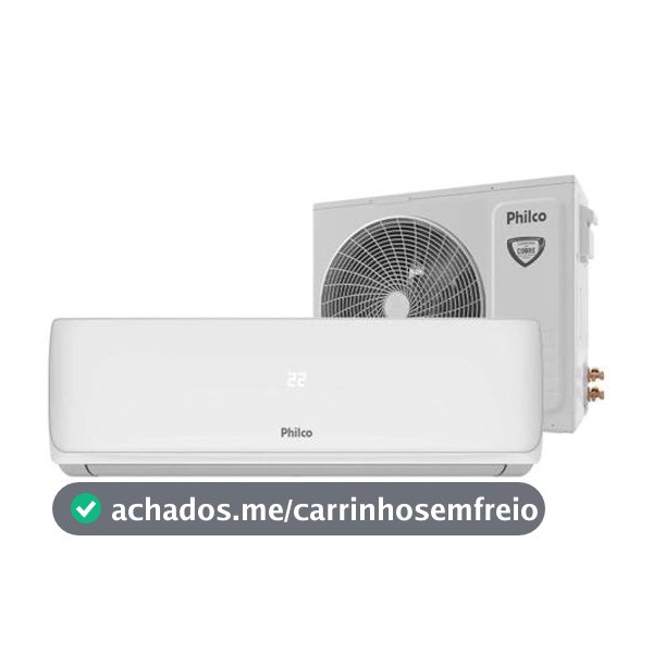 Ar-condicionado Split 18.000 BTUs Philco Frio PAC18FI - Ar Condicionado Split - Magazine Infotecnan