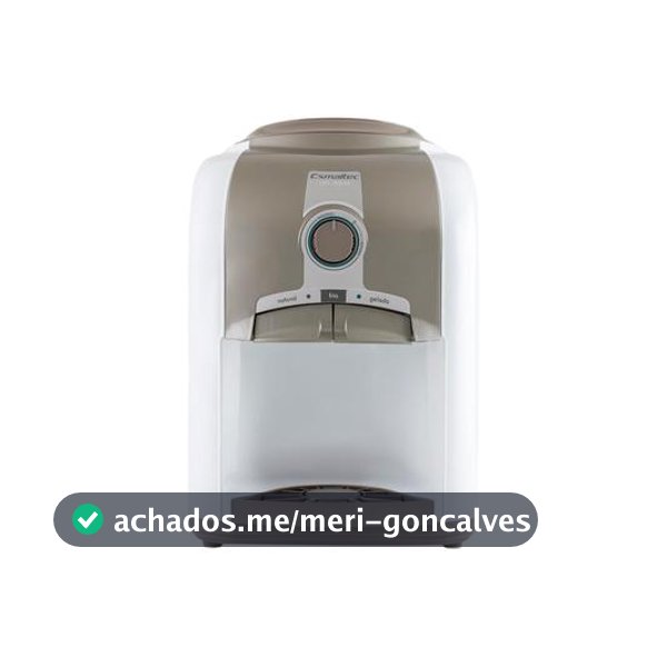 Bebedouro de Água Esmaltec de Mesa - Refrigerado por Compressor Gelágua EGM30 - Bebedouro de Mesa