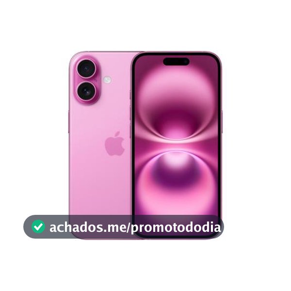 Apple iPhone 16 128GB Rosa 6,1" 48MP iOS 5G