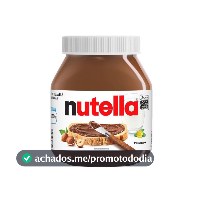 Creme de Avelã com Cacau Nutella 650g